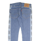 LEVI'S Big E Mens Regular Fit Straight Denim Light W30 L27 Logo Tape Detail