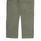DICKIES Mens Regular Fit Jeans Olive Cotton Blend Zip W38 L30 Workwear