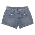 Ralph Lauren Womens Denim Blue Shorts S W28 Casual Cotton Polo Jeans Company