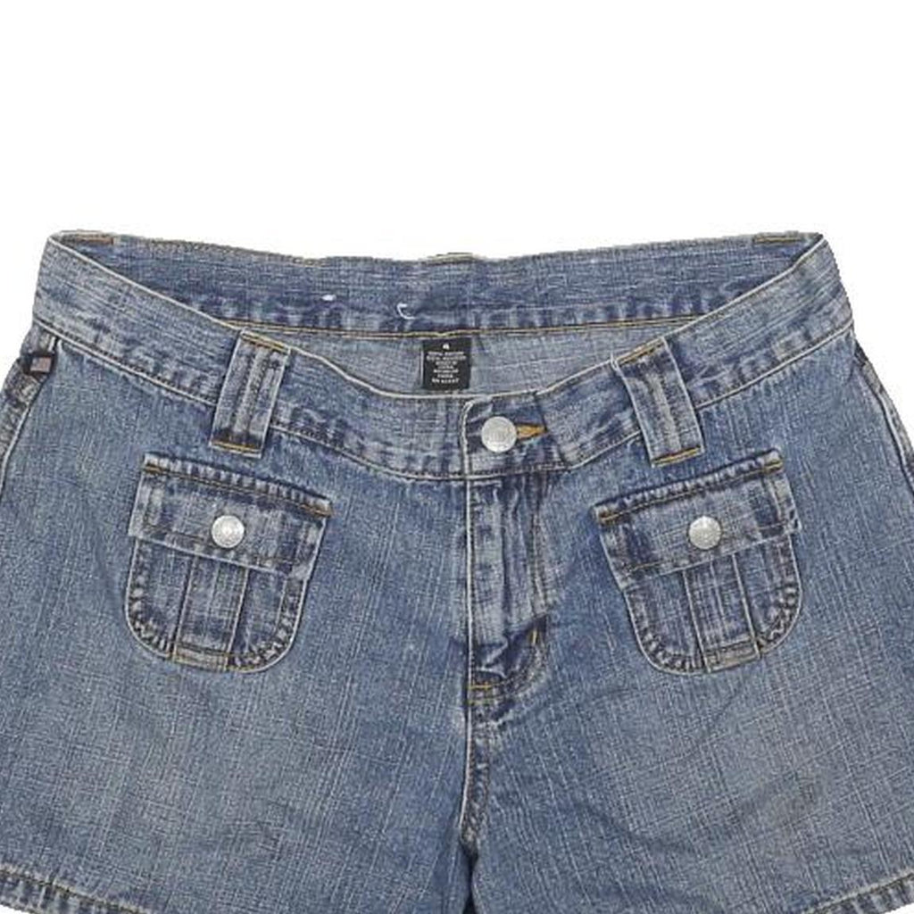 Ralph Lauren Womens Denim Blue Shorts S W28 Casual Cotton Polo Jeans Company