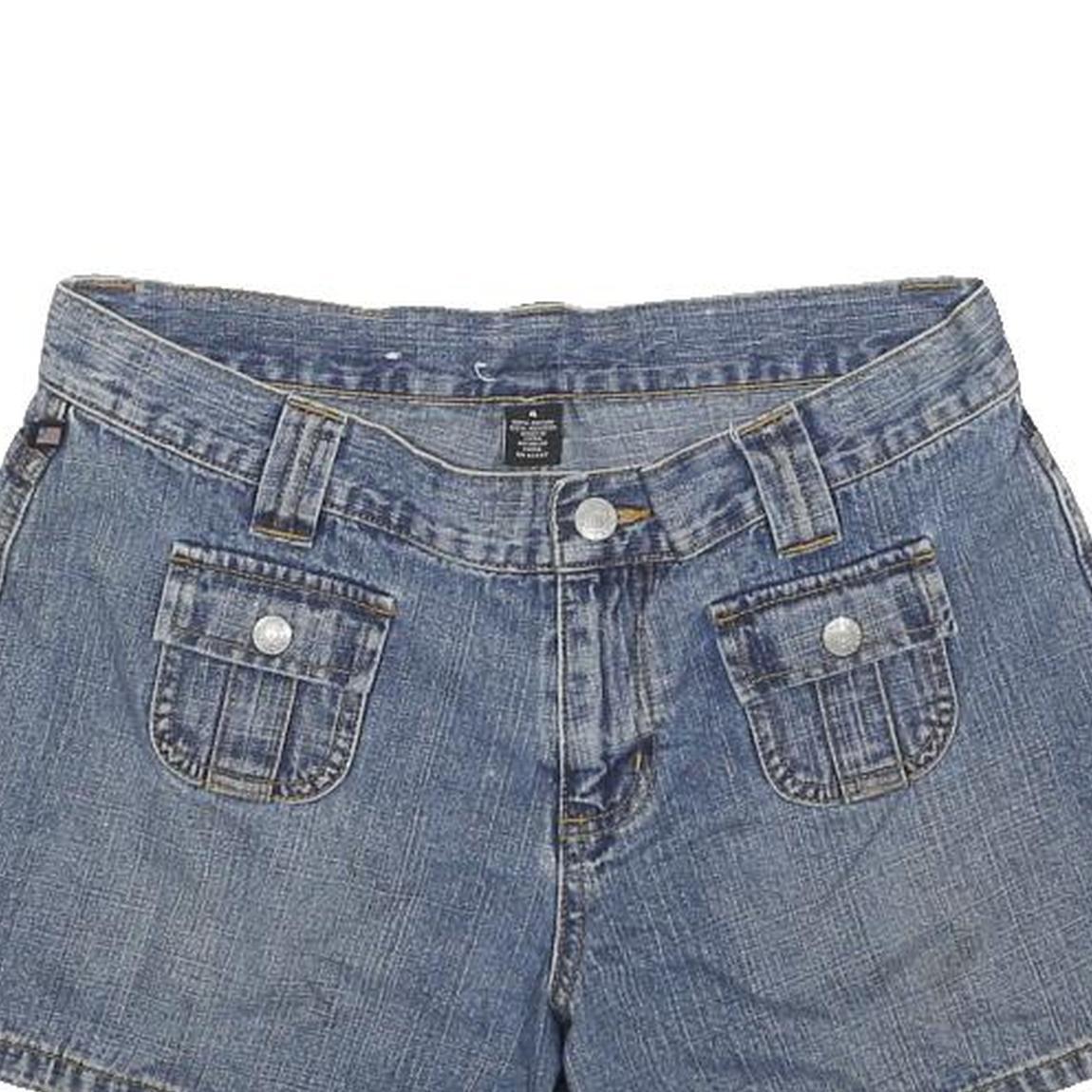 Ralph Lauren Womens Denim Blue Shorts S W28 Casual Cotton Polo Jeans Company