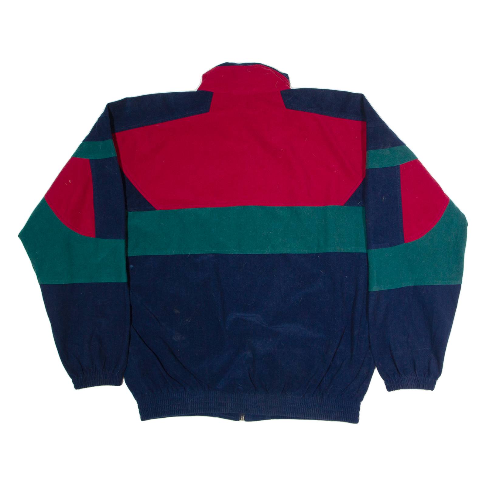 ALFA Mens Track Jacket Blue Colourblock XL