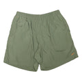 REEBOK Mens Shorts Green Casual XL W31 Polyester Blend Light Relaxed Fit