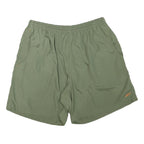 REEBOK Mens Shorts Green Casual XL W31 Polyester Blend Light Relaxed Fit