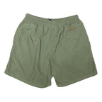 REEBOK Mens Shorts Green Casual XL W31 Polyester Blend Light Relaxed Fit
