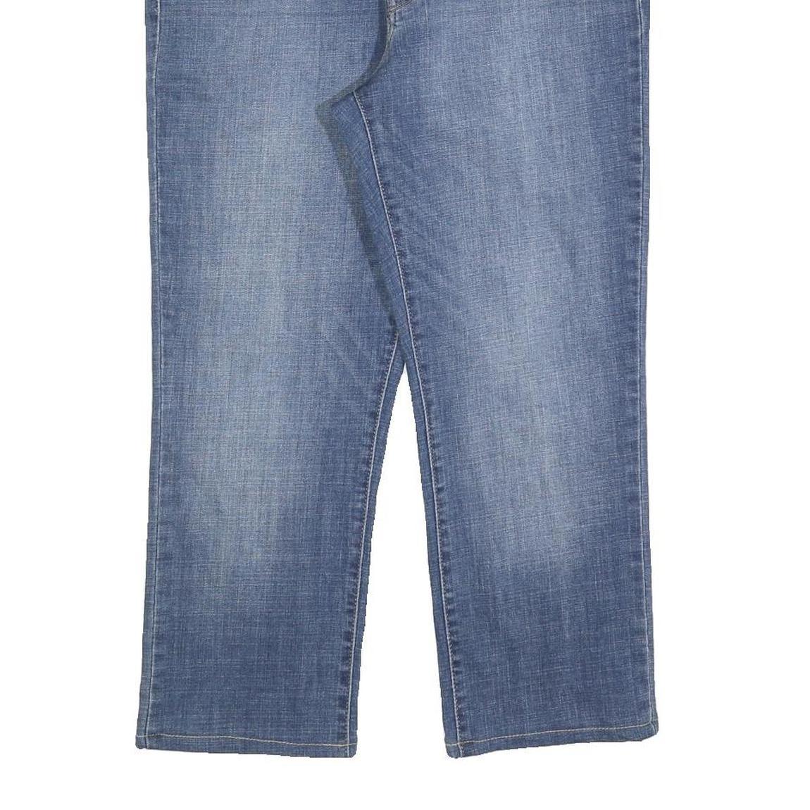 LEVI'S Womens Slim Blue Jeans Denim Light W32 L24 Classic Cotton Blend Zip