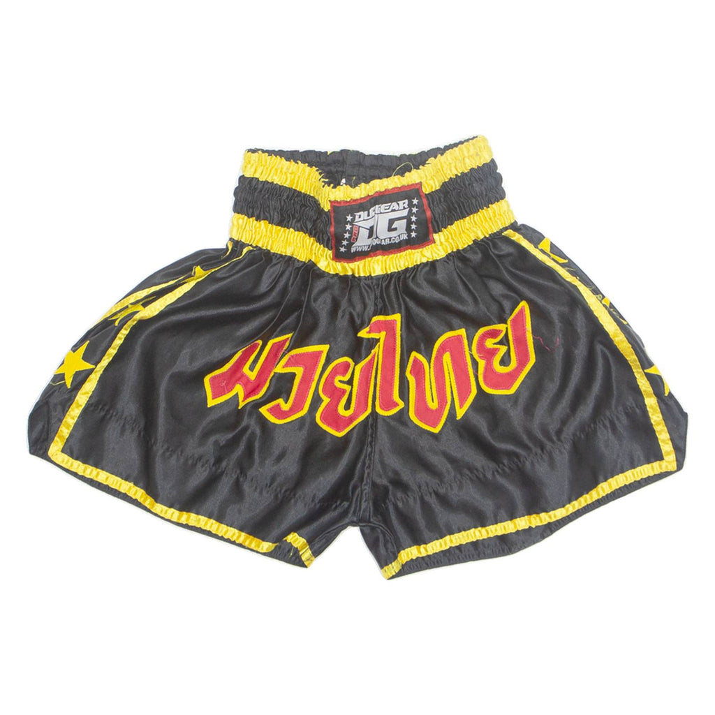 DUO GEAR MMA Mens Sports Shorts Black XS W20