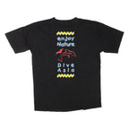DIRECT EXPORT Dive Asia Mens T-Shirt Black L