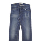 LEVI'S 506 Mens Jeans Blue Regular Straight Denim Medium W31 L32 Classic Style