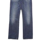 LEVI'S 506 Mens Jeans Blue Regular Straight Denim Medium W31 L32 Classic Style