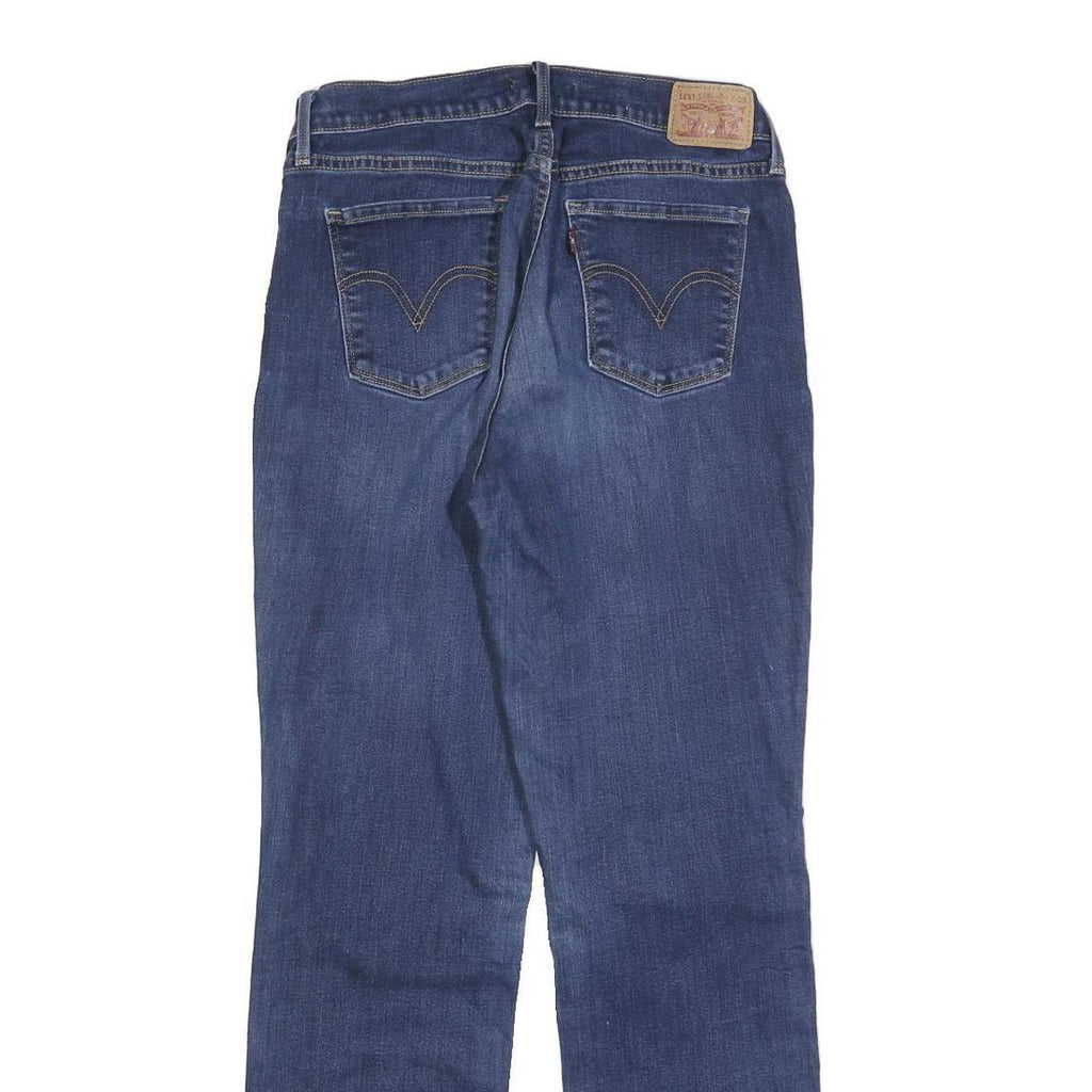 LEVI'S 505 Womens Jeans Blue Regular Straight Denim Medium W30 L32 Classic Fit