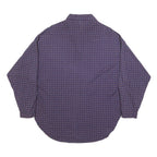 AKERMANN Womens Blue Shirt XL Button Down Cotton Long Sleeve Printed