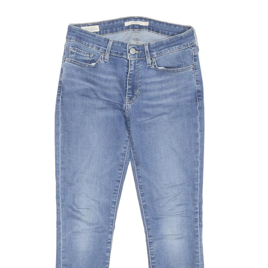 LEVI'S 711 Big E Skinny Womens Jeans Blue Slim Skinny Denim Medium W27 L25