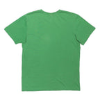 ADIDAS Mens Green S Graphic T-Shirt Short Sleeve Crew Neck Casual Sportswear