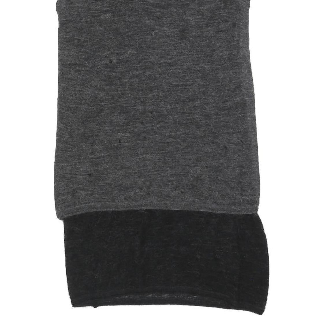 RAG & BONE Womens Grey & Black Wool Blend Tank Dress Sleeveless S Simple Casual