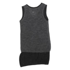 RAG & BONE Womens Grey & Black Wool Blend Tank Dress Sleeveless S Simple Casual