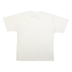 REEBOK Mens White Casual T-Shirt XL Short Sleeve Crew Neck Logo