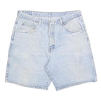 WRANGLER Mens Denim Blue Casual Shorts M W34 Lightweight Comfort Fit