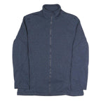 CRIVIT Mens Blue Polyester Blend Zip Jacket XL Casual Outdoor Lightweight Layer