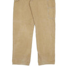 DICKIES Mens Regular Fit Beige Denim W34 L34 Workwear Zip Closure Jeans