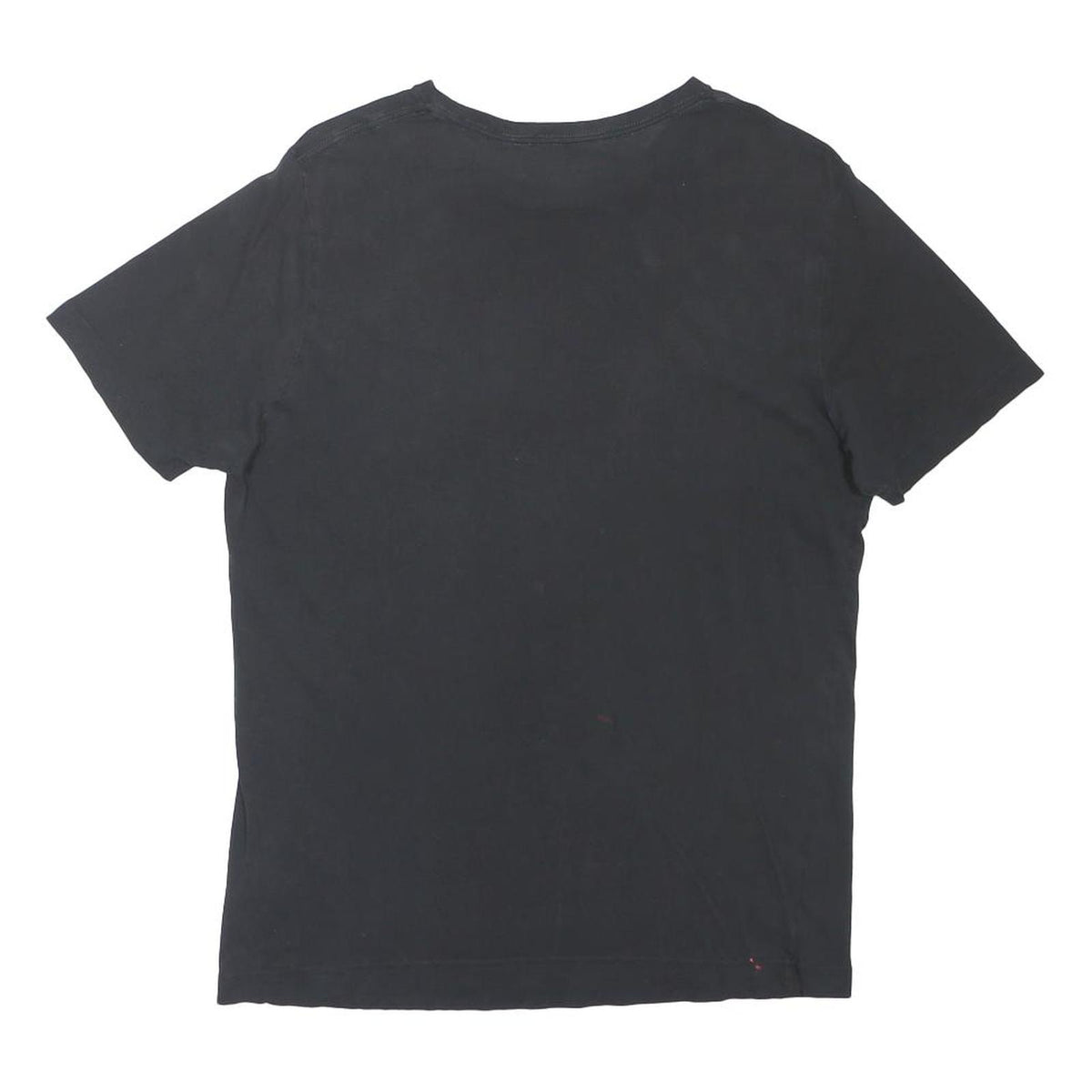 PUMA Mens Black Graphic T-Shirt M Short Sleeve Crew Neck Cotton Blend Casual