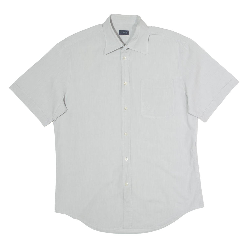 JOOP! Mens Plain Shirt Grey M