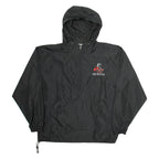 CHAMPION Pure White Tall Mens Track Jacket Black L