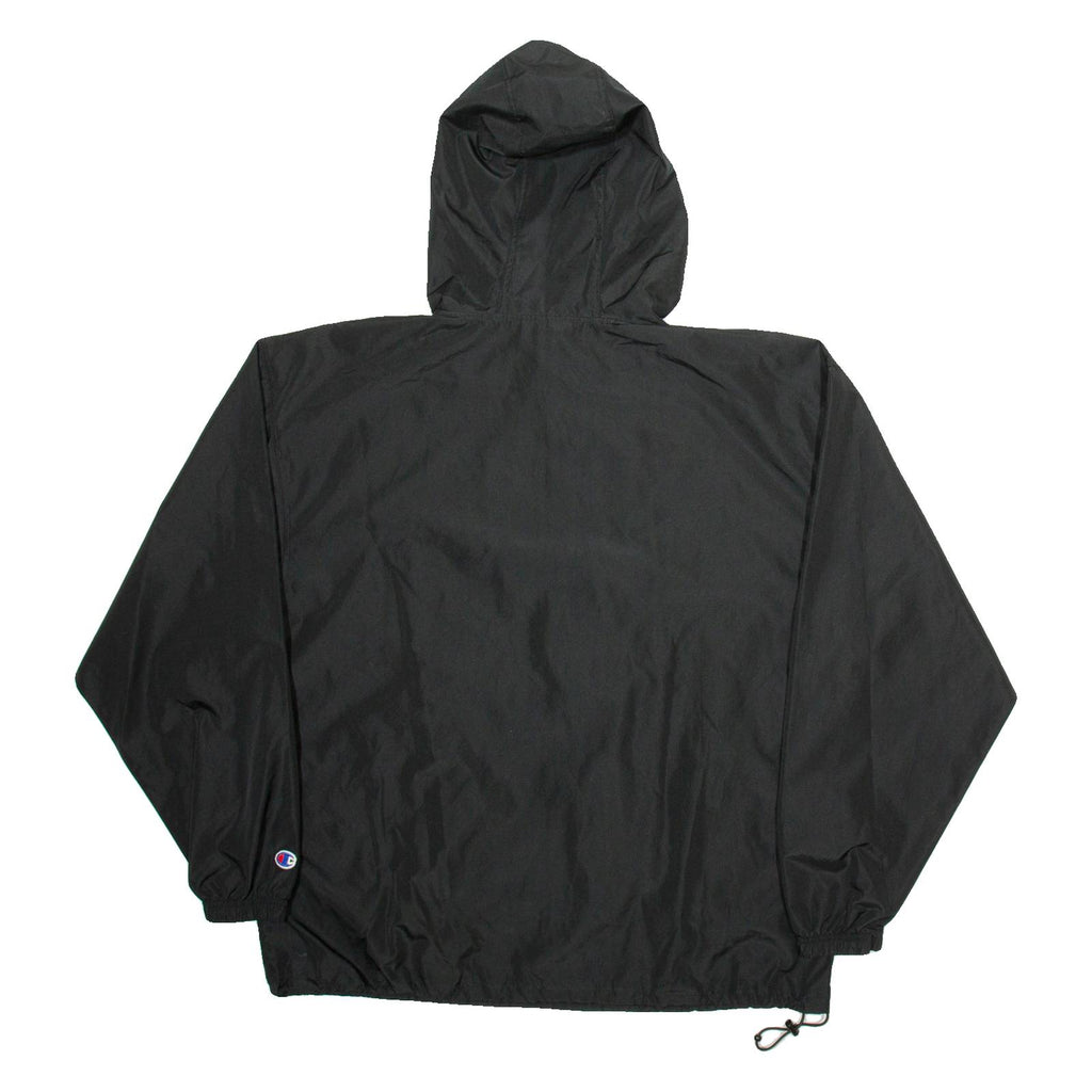 CHAMPION Pure White Tall Mens Track Jacket Black L