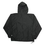 CHAMPION Pure White Tall Mens Track Jacket Black L