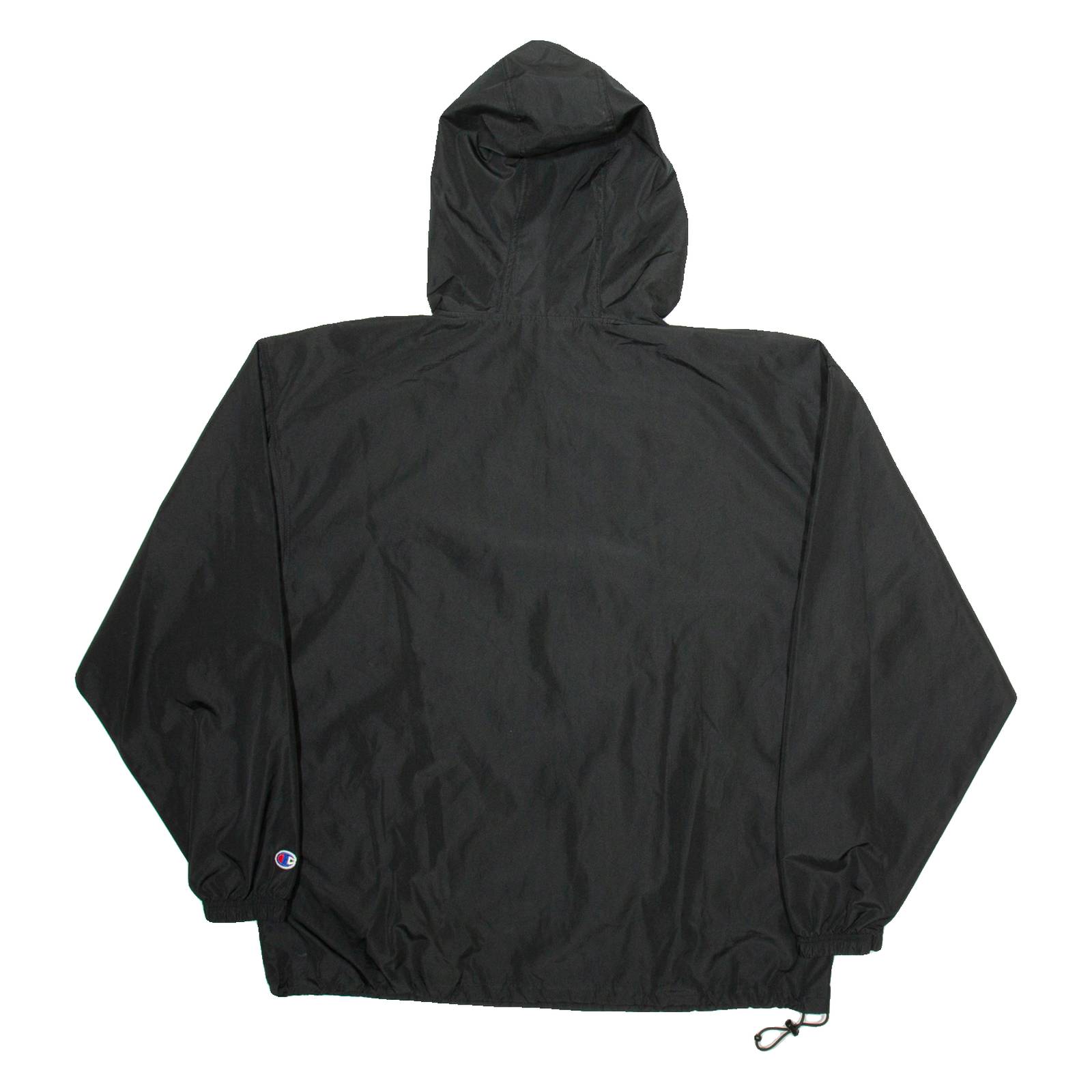 CHAMPION Pure White Tall Mens Track Jacket Black L