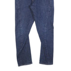 LEVI'S LEJ 512 Mens Jeans Blue Slim Skinny Denim Raw W32 L25 Zip Cotton Blend