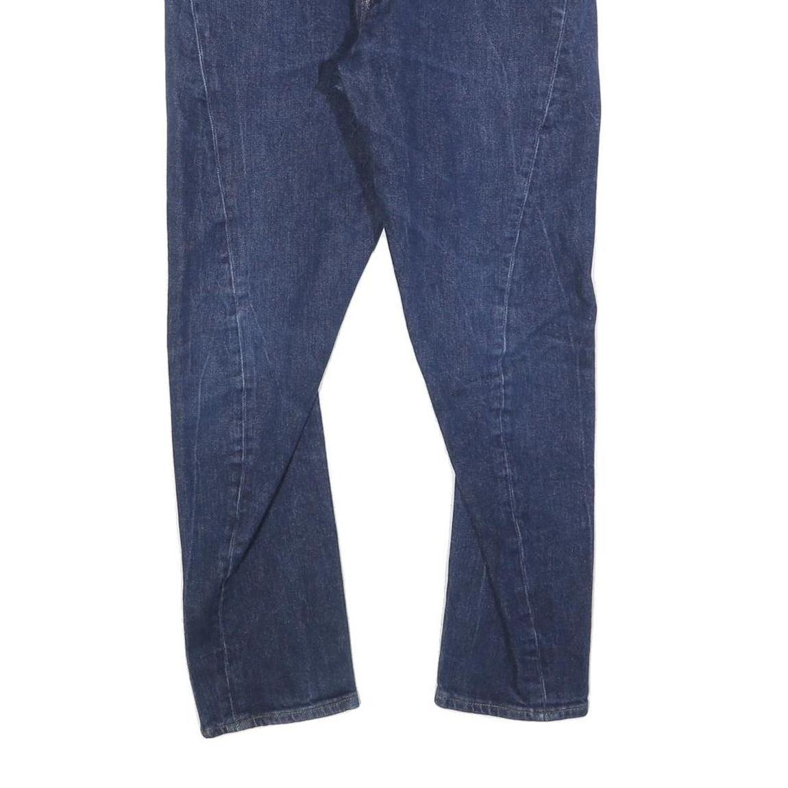 LEVI'S LEJ 512 Mens Jeans Blue Slim Skinny Denim Raw W32 L25 Zip Cotton Blend