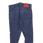 LEVI'S LEJ 512 Mens Jeans Blue Slim Skinny Denim Raw W32 L25 Zip Cotton Blend