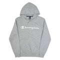CHAMPION Mens Grey Hoodie S