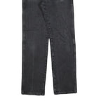 WRANGLER Mens Black Regular Straight Denim Medium W31 L34 Classic Cotton Blend