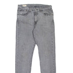 LEVI'S 512 BIG E Jeans Mens Grey Slim Tapered W33 L32