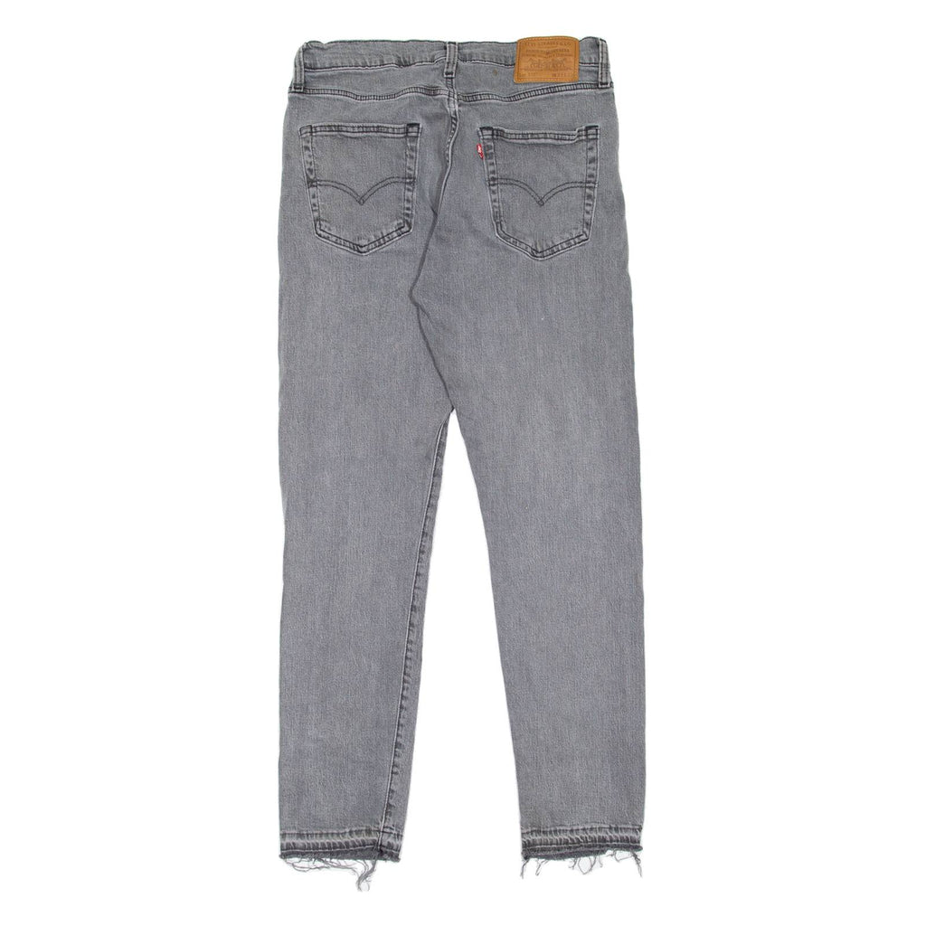 LEVI'S 512 BIG E Jeans Mens Grey Slim Tapered W33 L32