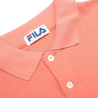 FILA Mens Coral Plain Short Sleeve M Cotton Polo Shirt Classic Casual