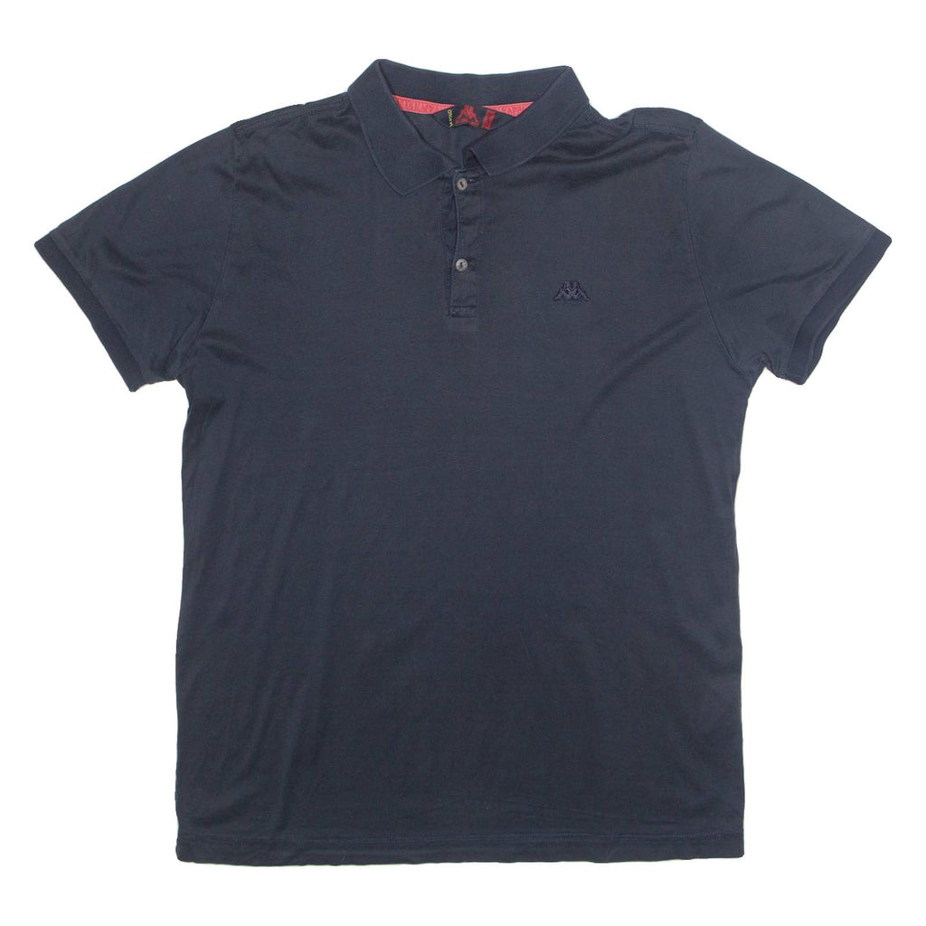 KAPPA Mens Polo Shirt Blue XL