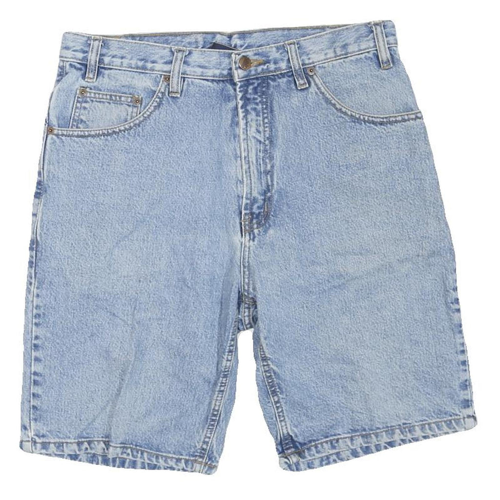 ROUTE 66 Mens Shorts Blue Denim Casual M W34 Lightweight Comfort