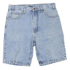 ROUTE 66 Mens Shorts Blue Denim Casual M W34 Lightweight Comfort