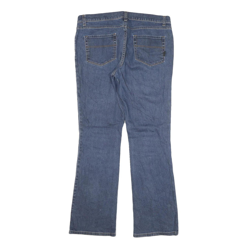 PATAGONIA Womens Regular Blue Denim Jeans W34 L31 Zip Comfortable Casual