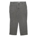 CARHARTT Mens Cotton Blend Grey Relaxed Fit Straight Trousers W38 L30 Casual