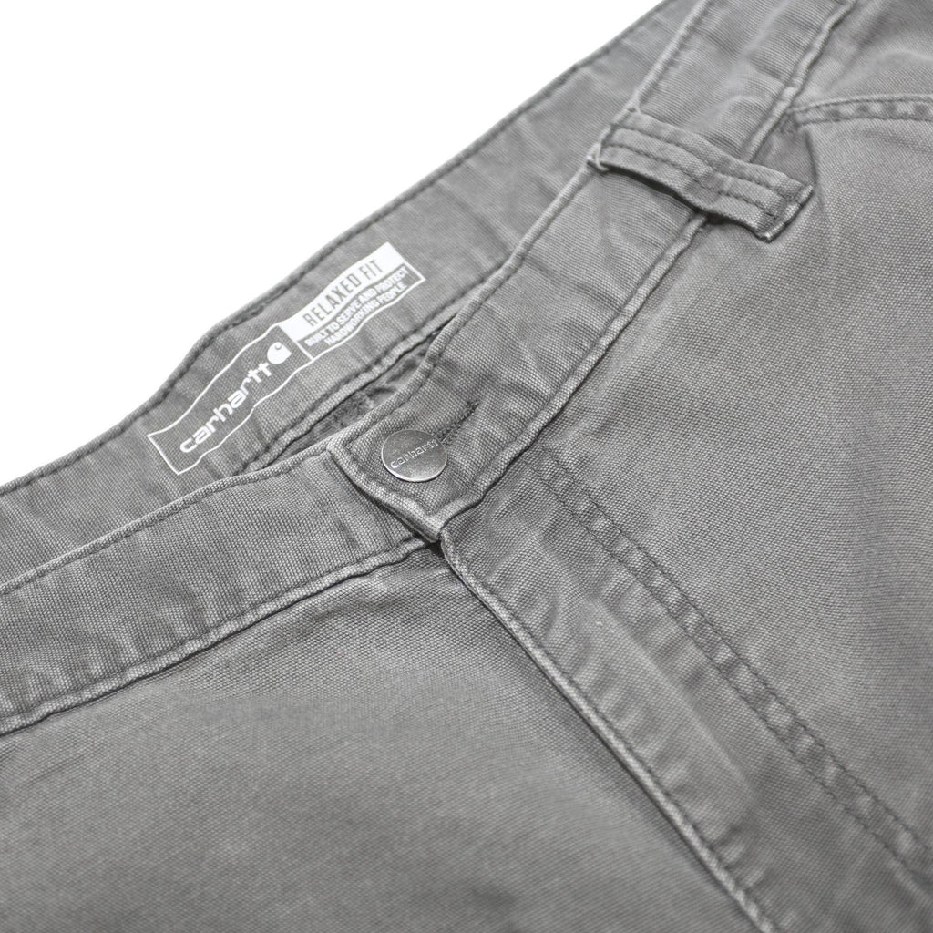 CARHARTT Mens Cotton Blend Grey Relaxed Fit Straight Trousers W38 L30 Casual