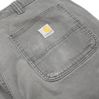 CARHARTT Mens Cotton Blend Grey Relaxed Fit Straight Trousers W38 L30 Casual