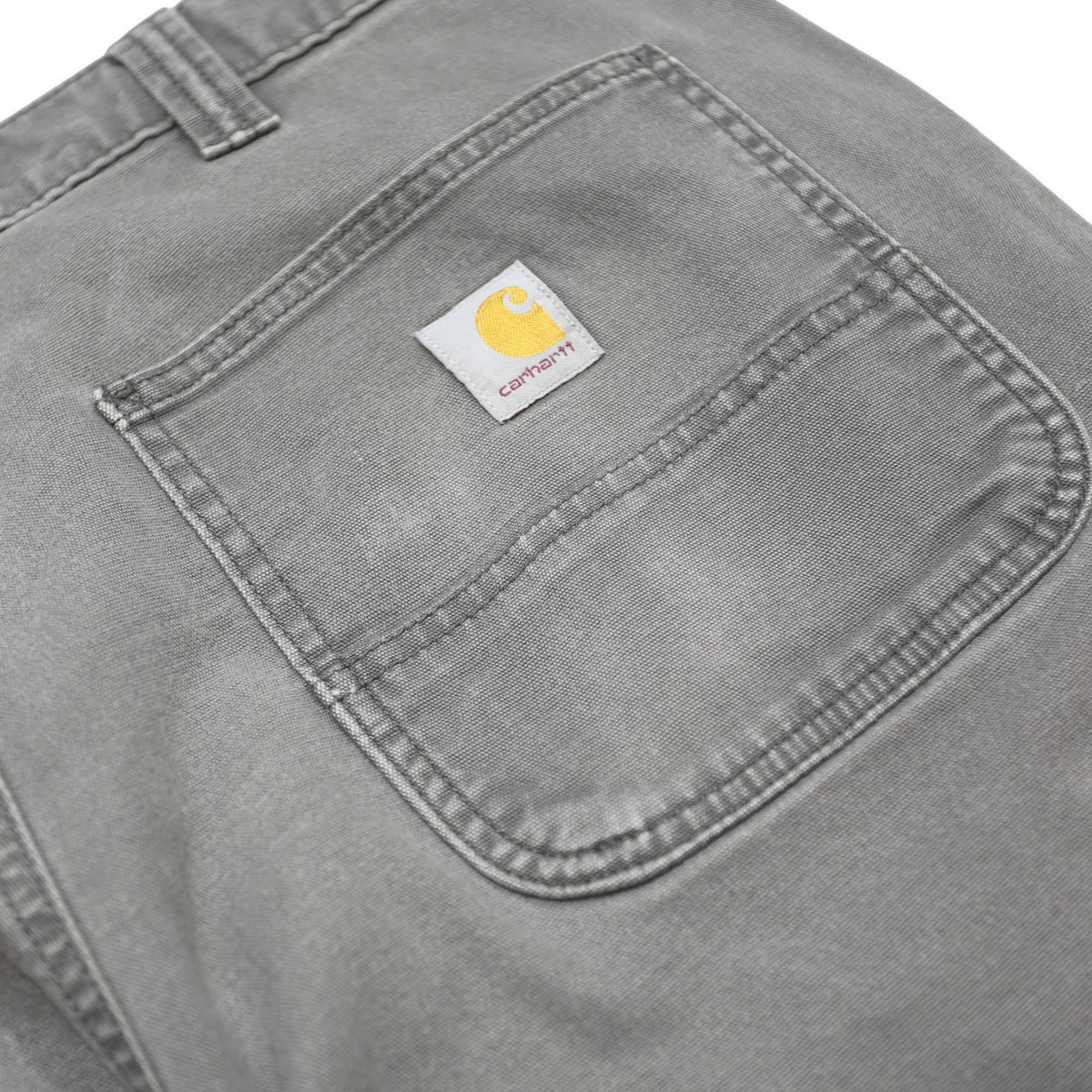CARHARTT Mens Cotton Blend Grey Relaxed Fit Straight Trousers W38 L30 Casual