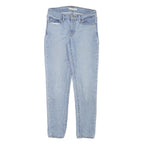 LEVI'S 711 Womens Jeans Light Blue Slim Skinny Denim W26 L27 Stretch Zip