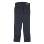 LEVI'S Mens Cotton Blend Navy Slim Straight Trousers W30 L30 Stylish Casual