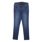 GUESS Womens Blue Slim Skinny Denim Rinse W27 L26 Stretch Cotton Jeans