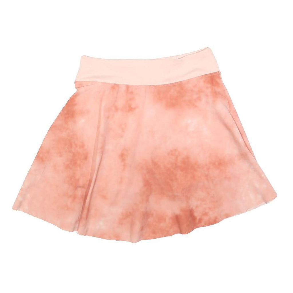 NIKE Womens Pink & Coral Skater Short Polyester Blend Skirt XS Sportswear Active
